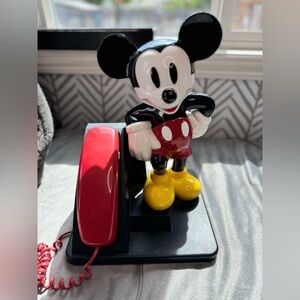Vintage Mickey Mouse Corded landline telephone